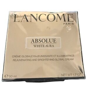 Lancome Absolue White Aura Womens 1.7 oz Gold Rejuvenating Brightening Cream
